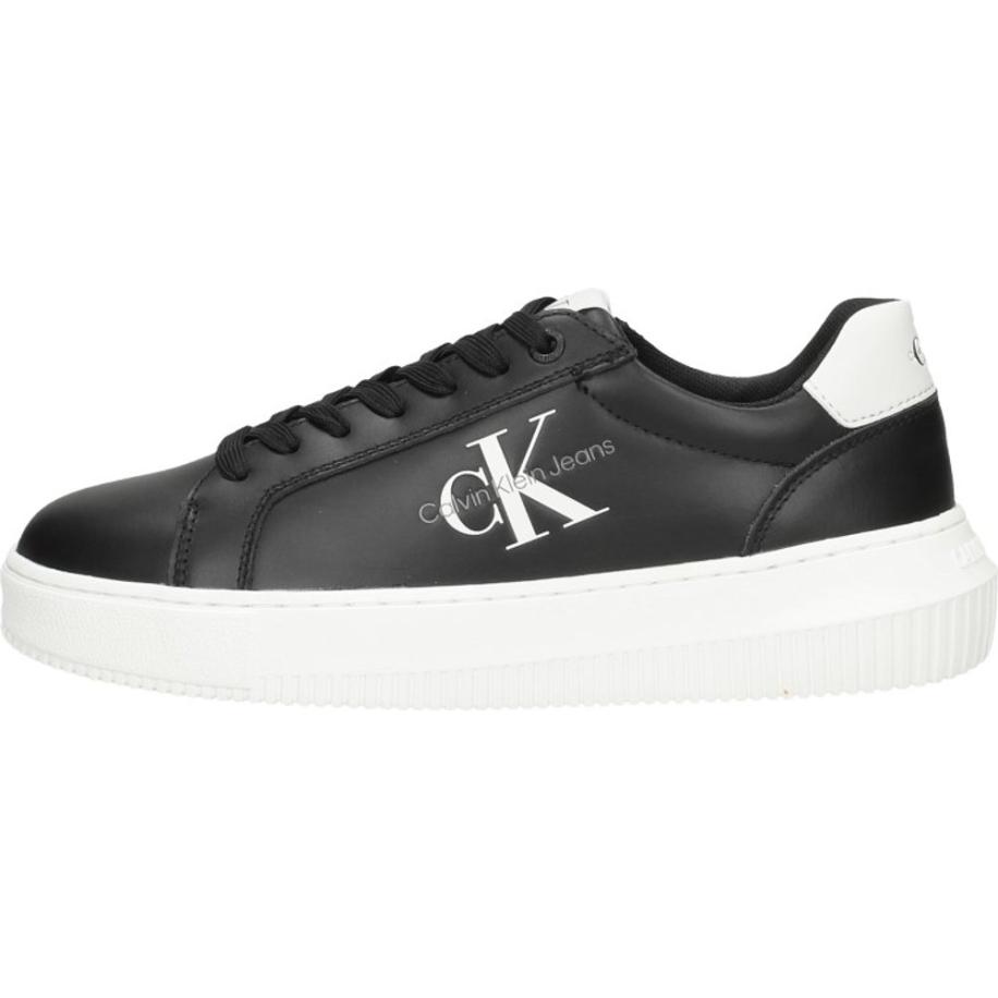 Calvin Klein - Chunky Cupsole Monologo W Zwart