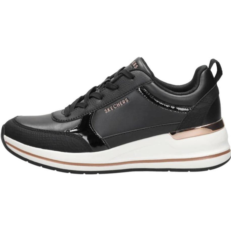 Skechers - Billion 2 - Mid Lace Up Zwart