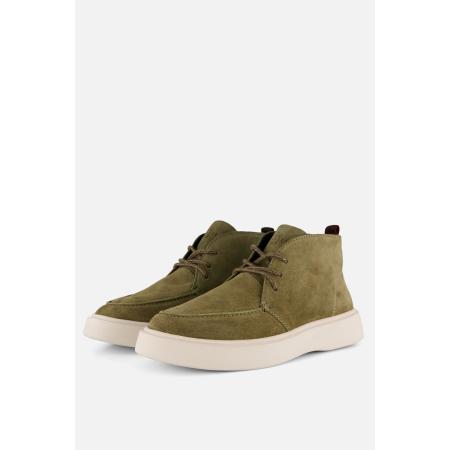 Cycleur de Luxe Veterschoenen groen Suede