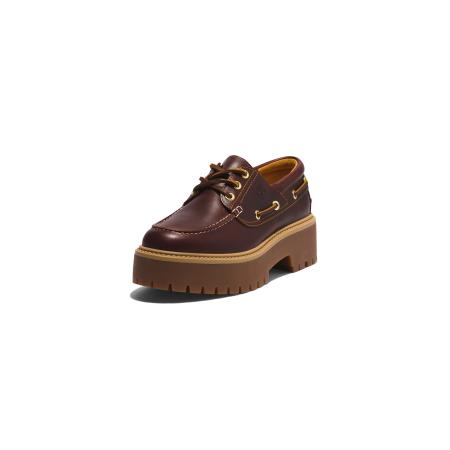 Timberland TIMBERLAND Veterschoen Stone Street 3 Eye bruin / karamel / donkerbruin
