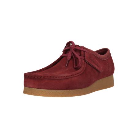 Clarks CLARKS Veterschoen WallabeeEVO rood