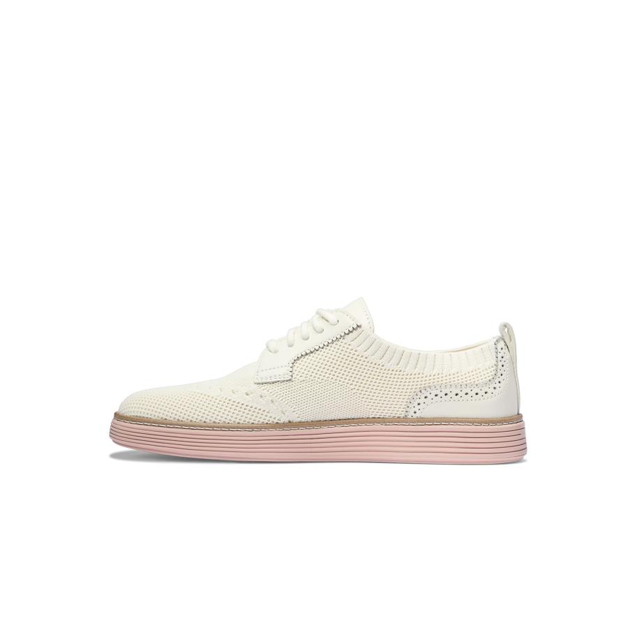 Cole Haan Veterschoen offwhite Wit