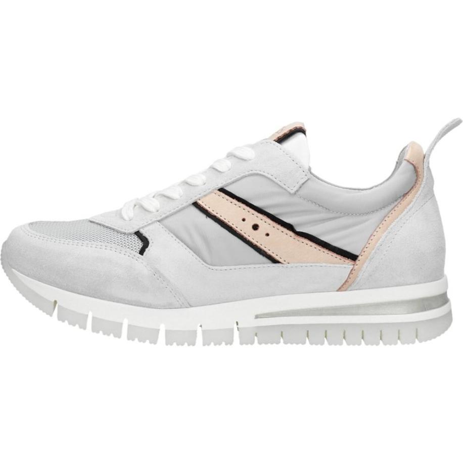 Aqa - Veterschoenen Laag Licht Grijs Grijs