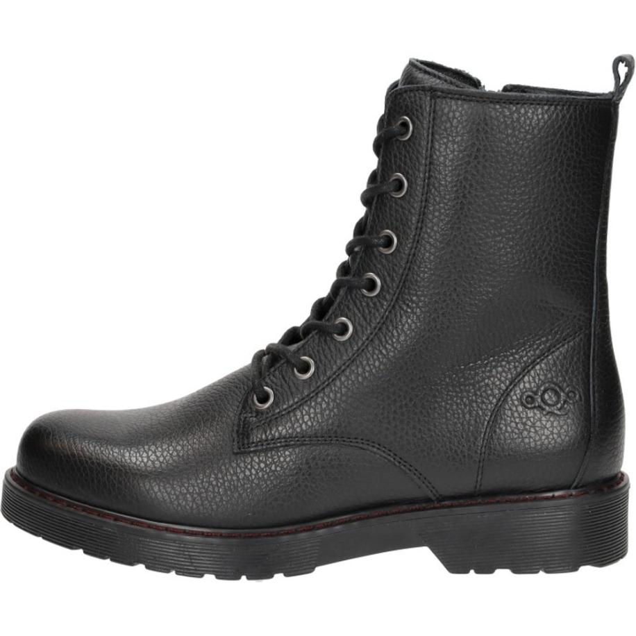 Aqa - Veterschoenen Hoog Zwart