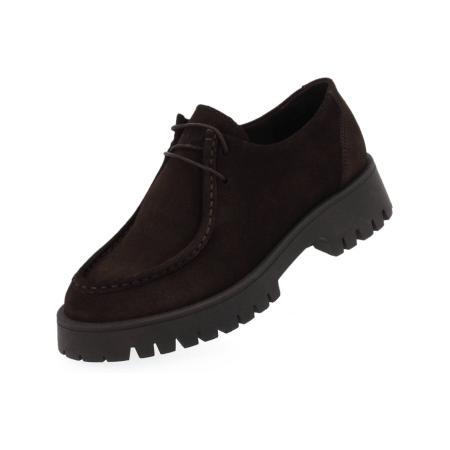 Palado Palado Veterschoen Cairie donkerbruin / zwart