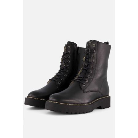 Cellini Teddy Veterboots zwart Leer