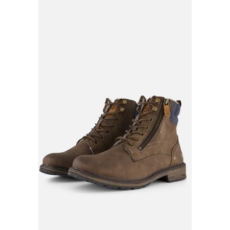 Mustang Veterboots bruin Synthetisch