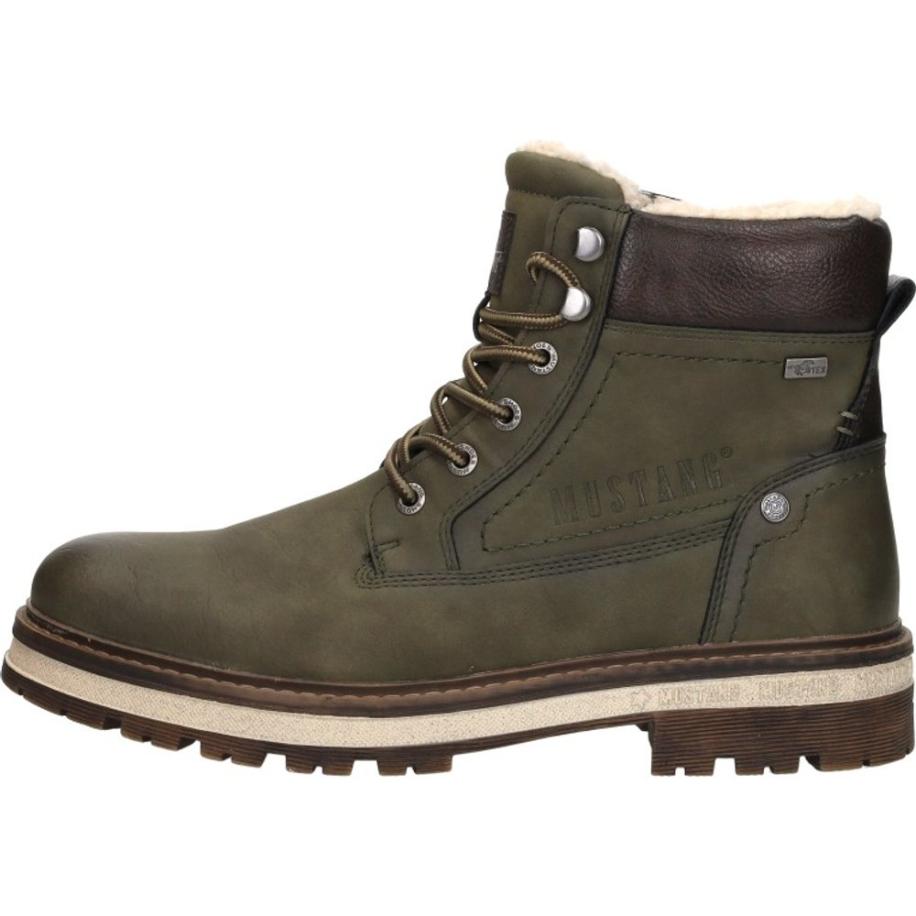 Mustang - Veterschoenen Hoog Groen