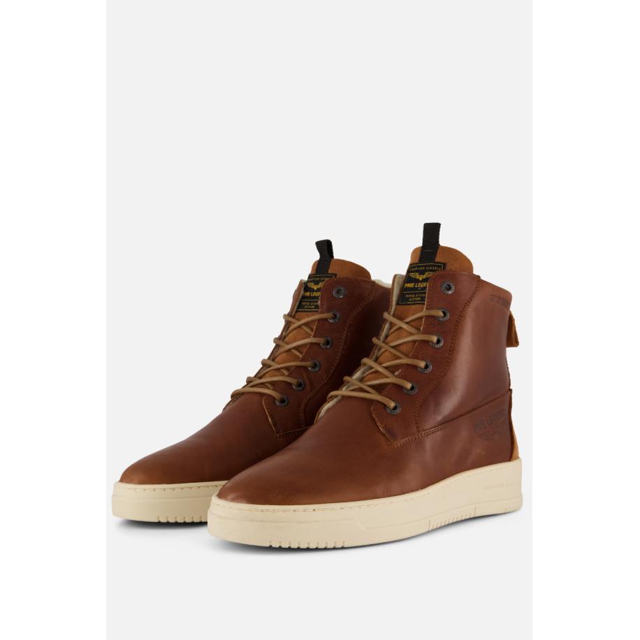 PME Legend Tipdragon Veterboots cognac Leer Bruin