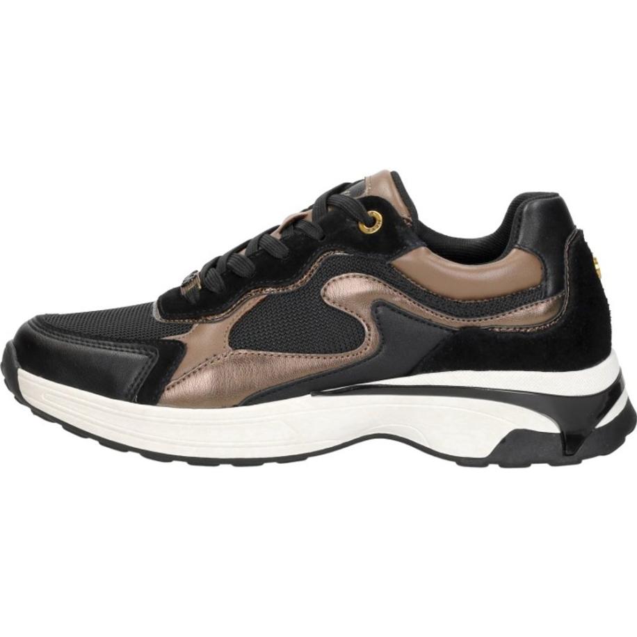 Mexx Portia Love lage sneakers Zwart 490908 Zwart