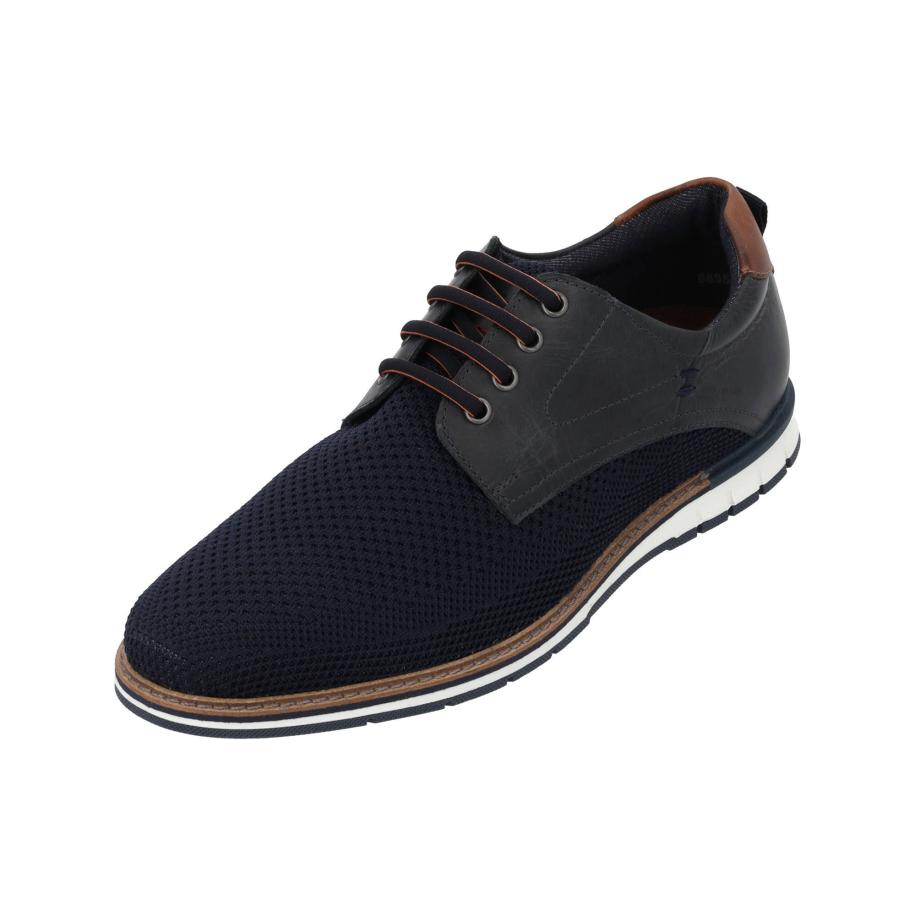 Palado Palado Veterschoen Phifir navy / bruin / zwart gemêleerd -