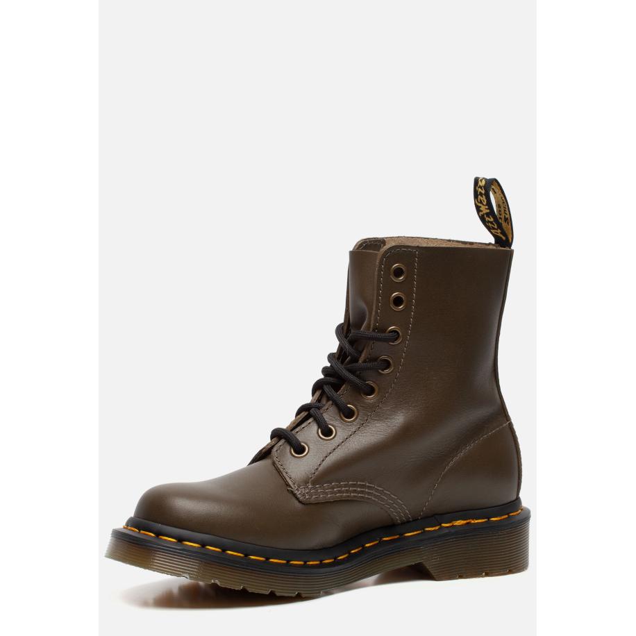 Dr. Martens 1460 Pascal veterboots groen Leer Groen