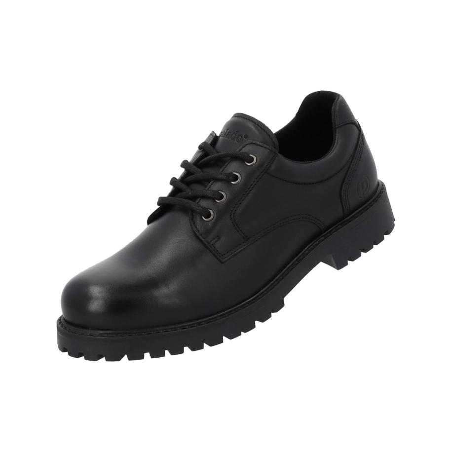 Palado Palado Veterschoen Lamfin zwart -