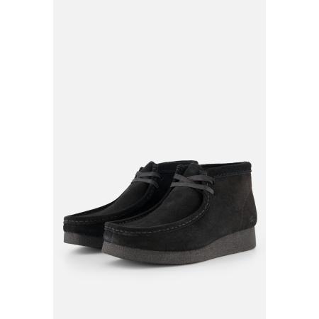 Clarks Wallabee Evo Veterboots zwart Suede