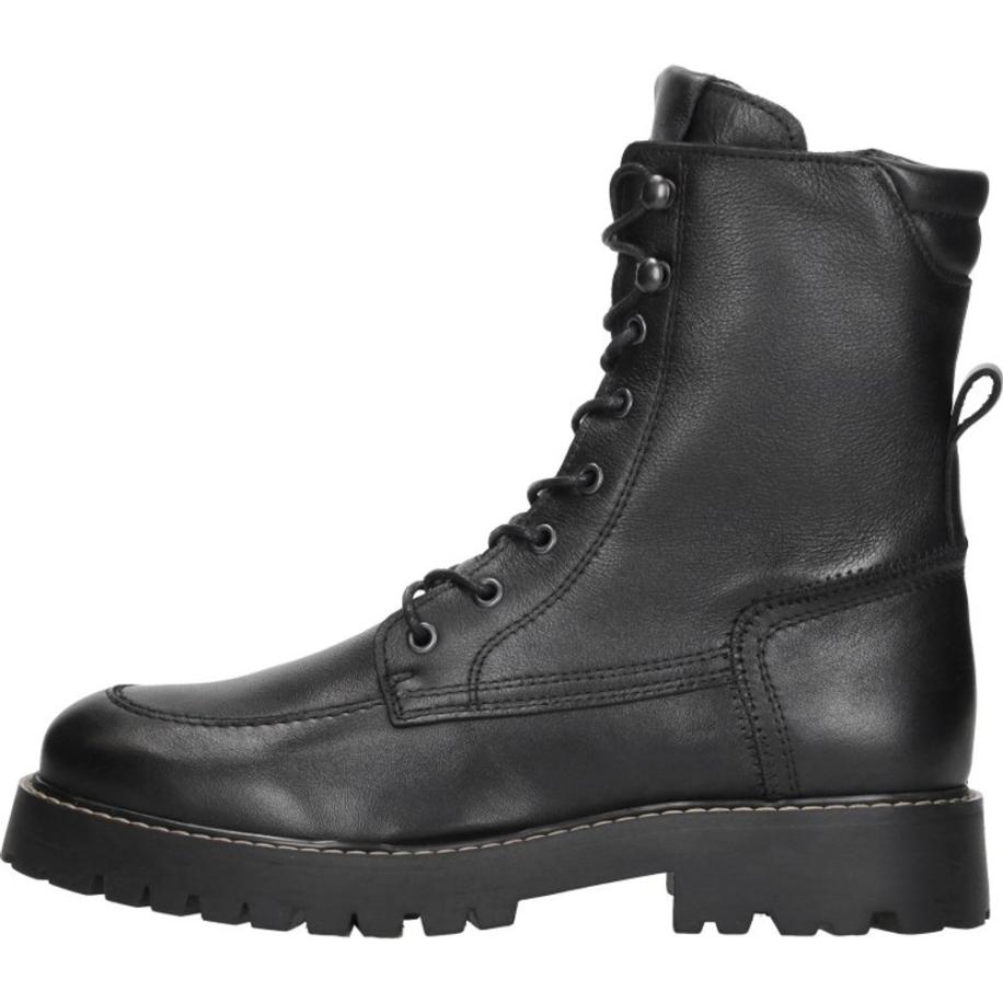 Sub55 - Veterschoenen Hoog Zwart