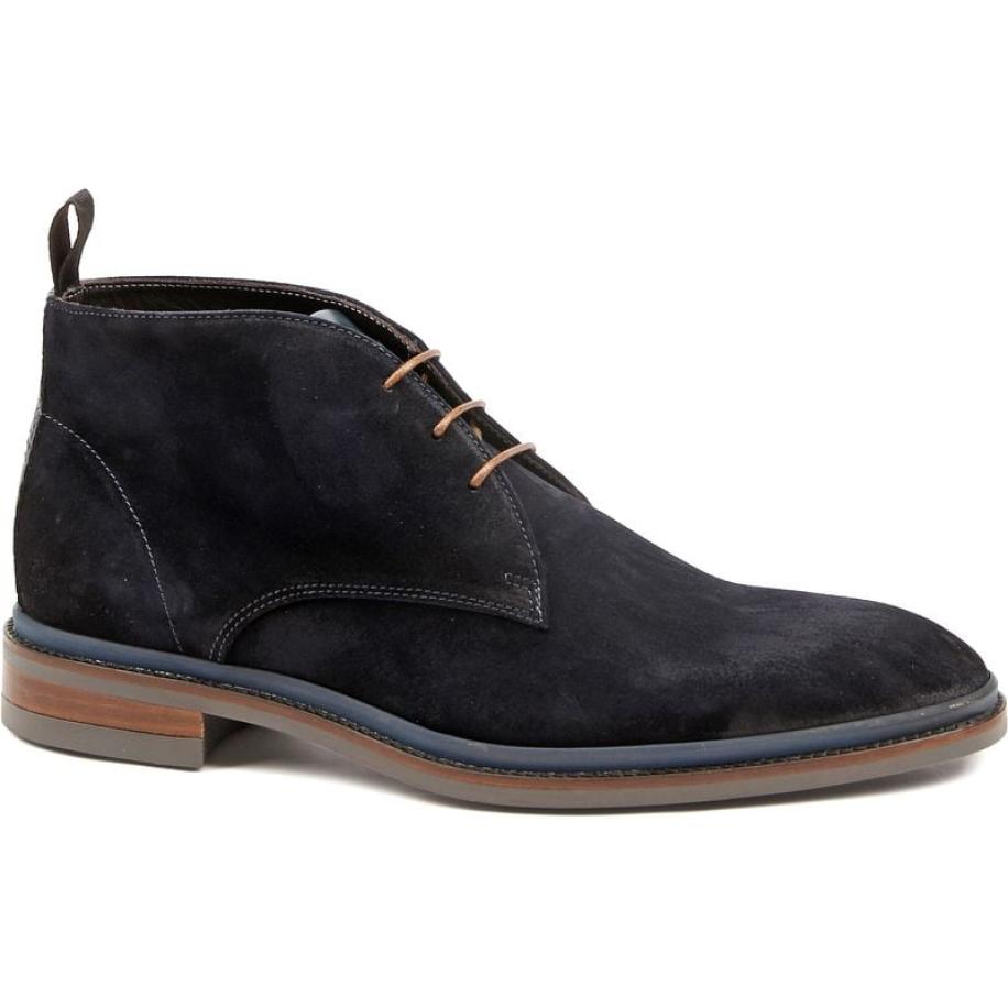 Giorgio Boy Schoen Suede Navy Blauw