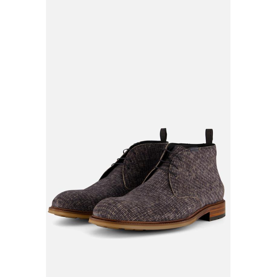 Floris van Bommel De Normer 1.01 Veterschoenen Bruin