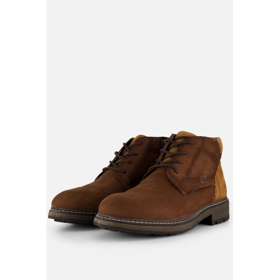 Outfielder Veterboots cognac Leer Bruin