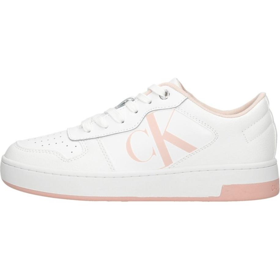 Calvin Klein - Cupsole Laceup Basket Low Lth Wit