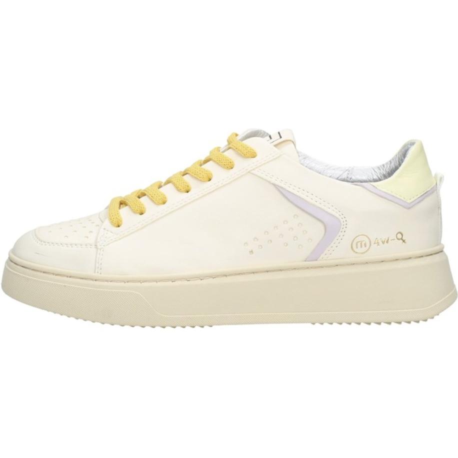 Mjus - Veterschoenen Laag Wit