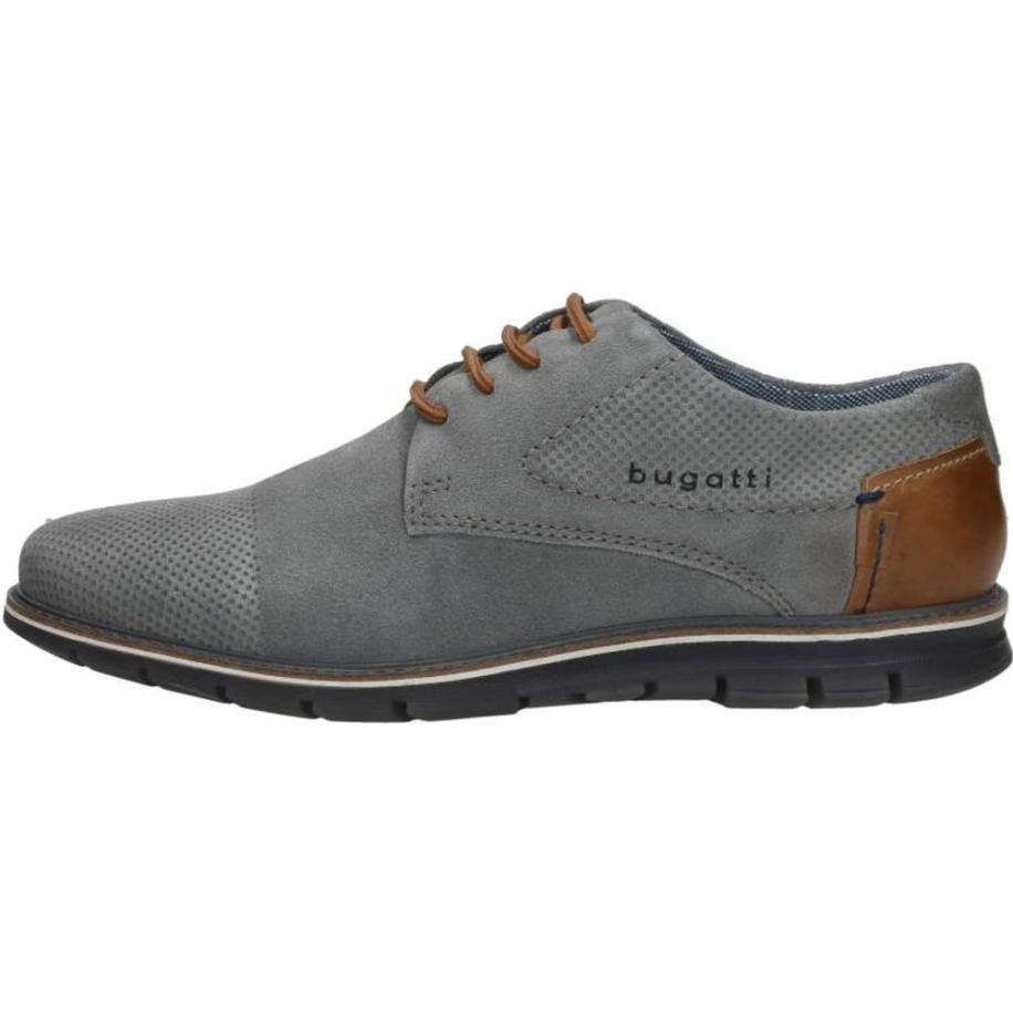 Bugatti bugatti Veterschoen Simone cognac / basaltgrijs -