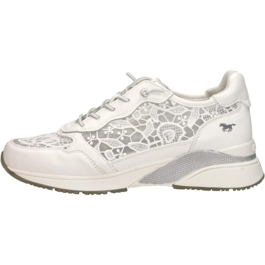 Mustang - Sneakers Laag Wit