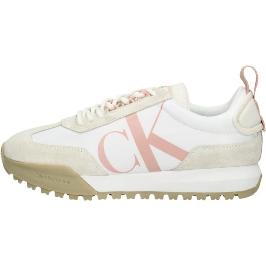 Calvin Klein - New Retro Runner Laceup Low Wit