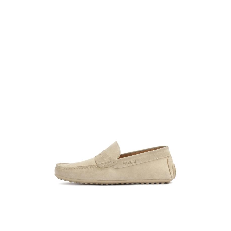 Kazar Mocassins beige Bruin