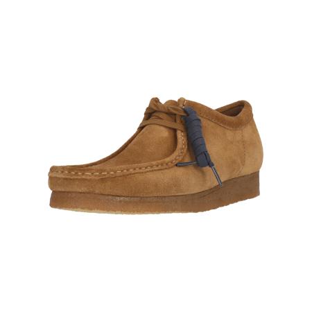 Clarks CLARKS Veterschoen Wallabee Cola beige