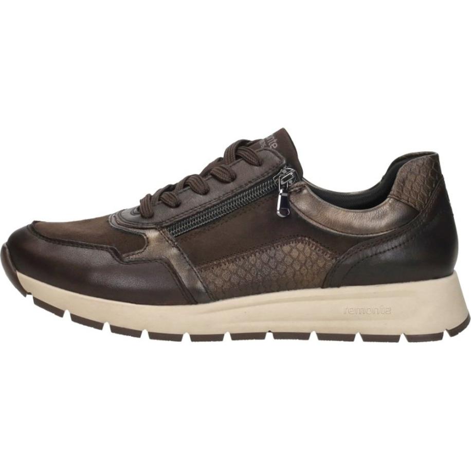 Remonte - Sneakers Laag Bruin