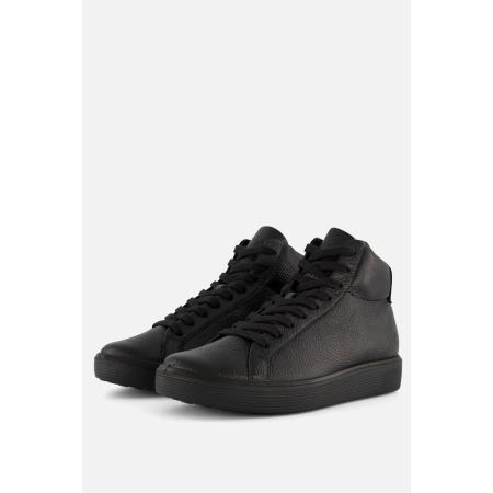 Ecco Soft 60 W Veterboots zwart Leer