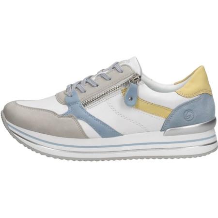 Remonte - Veterschoenen Laag Licht Grijs