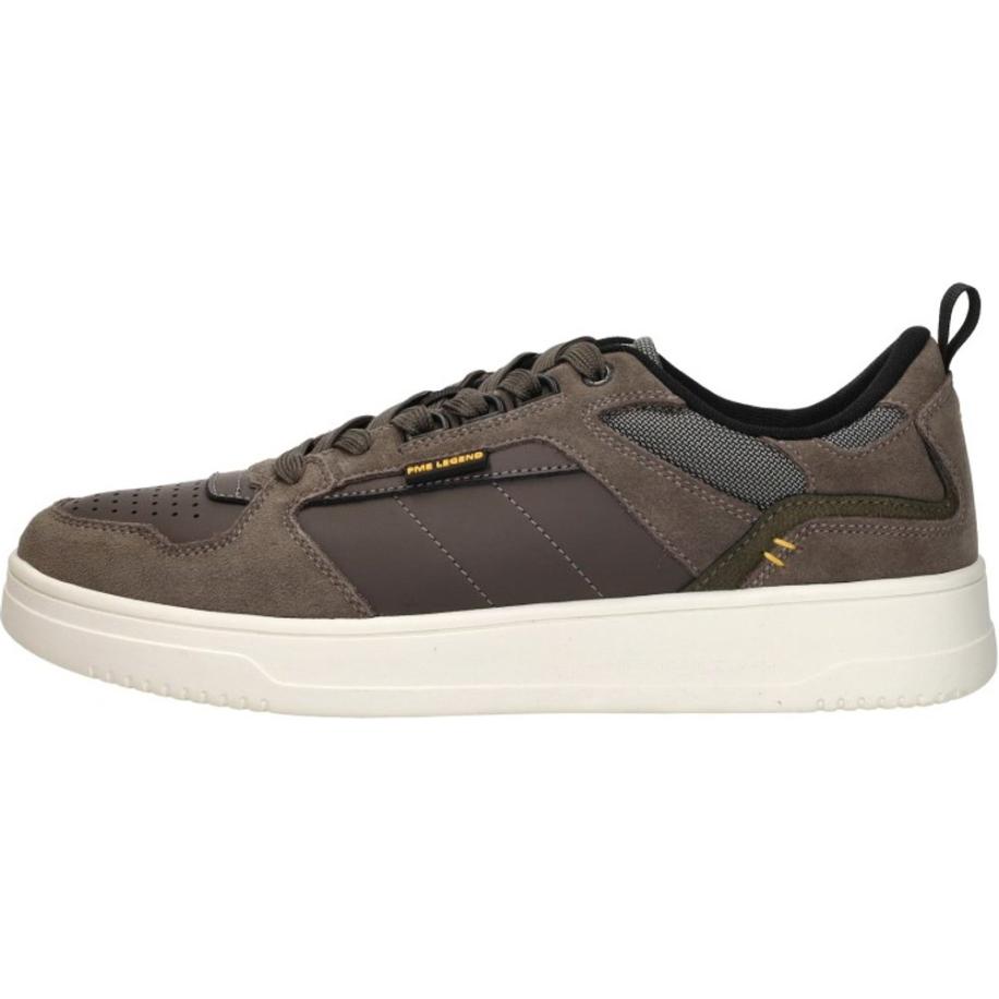 PME Legend Hinger Sneakers taupe Leer Bruin