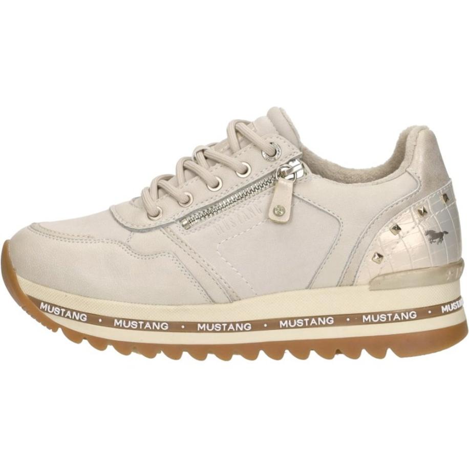Mustang - Sneakers Laag Wit