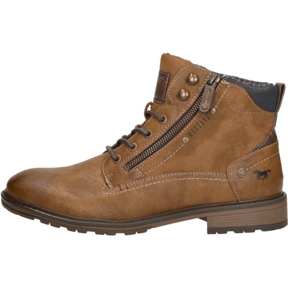 Mustang - Heren Veterschoenen Bruin
