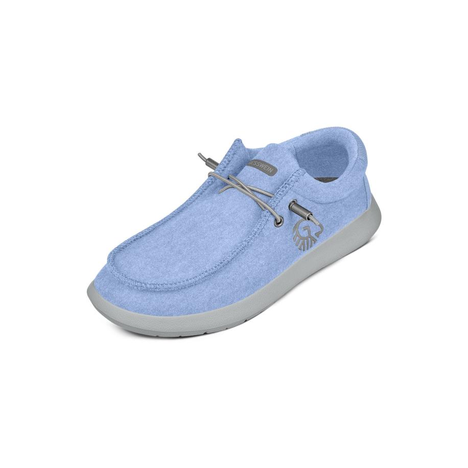 Giesswein GIESSWEIN Mocassins hemelsblauw -