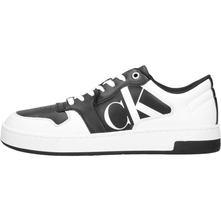 Calvin Klein - Basket Cupsole Bold Mono Lth Zwart