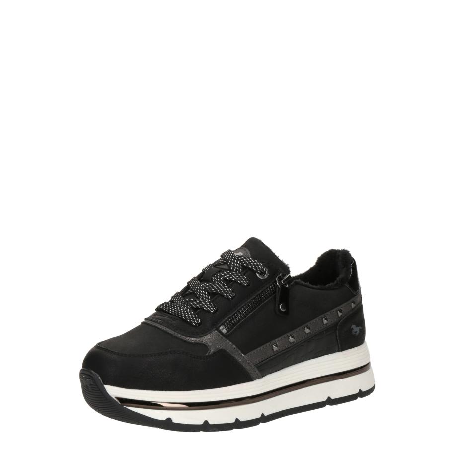 Mustang MUSTANG Sportieve veterschoen zwart -