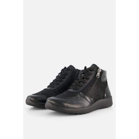 Feyn Kira 24 Veterboots zwart Leer