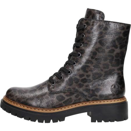 Rieker veterboots Bruin 491668