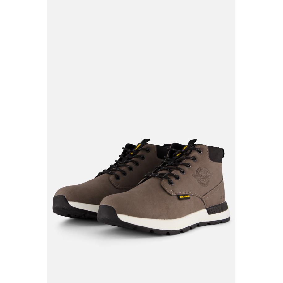 PME Legend Ribber Veterschoenen grijs Grijs