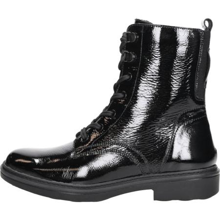 Tamaris Comfort - Veterschoenen Hoog Zwartlak