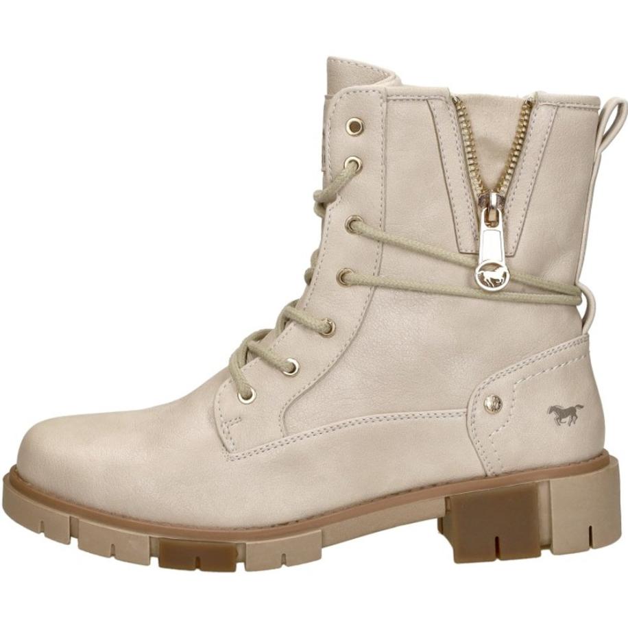 Mustang - Veterschoenen Hoog Wit