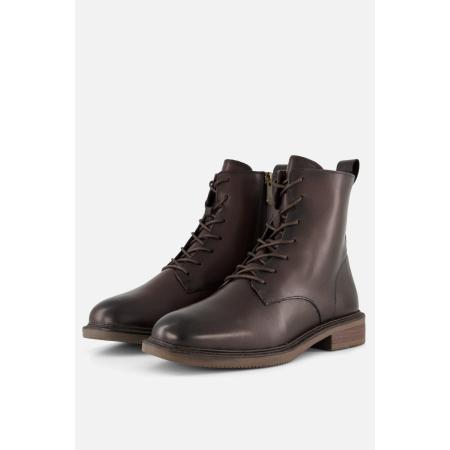 Marco Tozzi Veterboots zwart Synthetisch