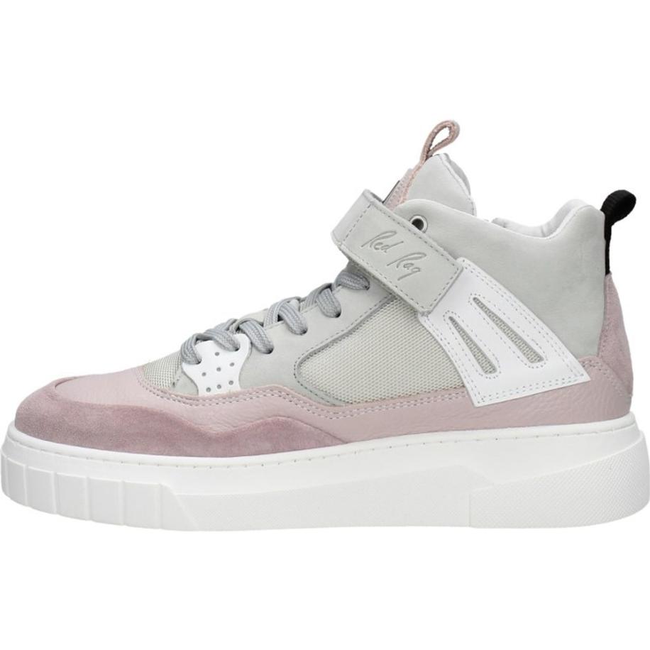 Red Rag - Women High Top Sneaker Paars