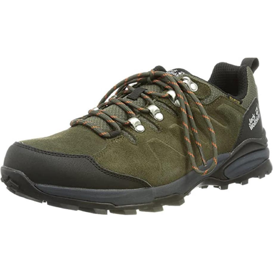 Jack Wolfskin JACK WOLFSKIN Lage schoen Refugio olijfgroen / zwart / wit -