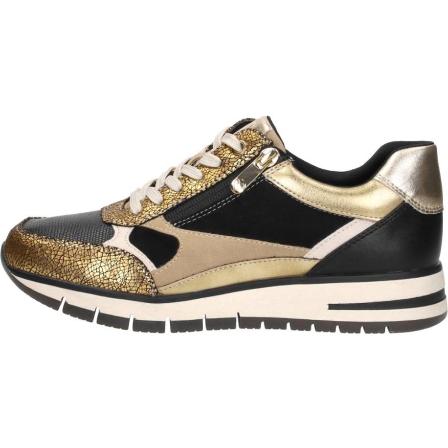 Marco Tozzi - Sneakers Laag Goud
