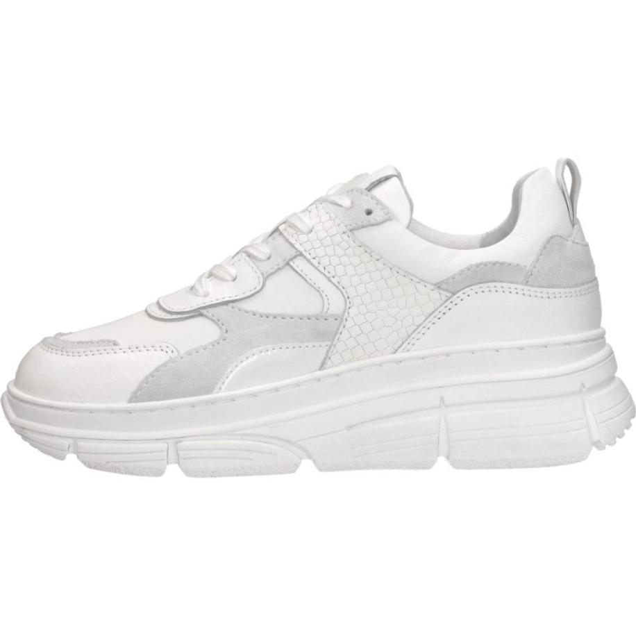 Sub55 - Veterschoenen Laag Wit