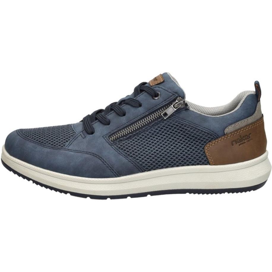 Rieker - Veterschoenen Laag Blauw