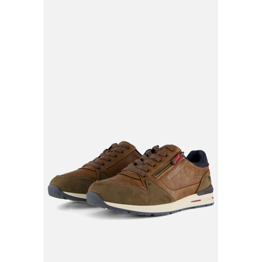 Mustang Sneakers bruin Synthetisch Bruin